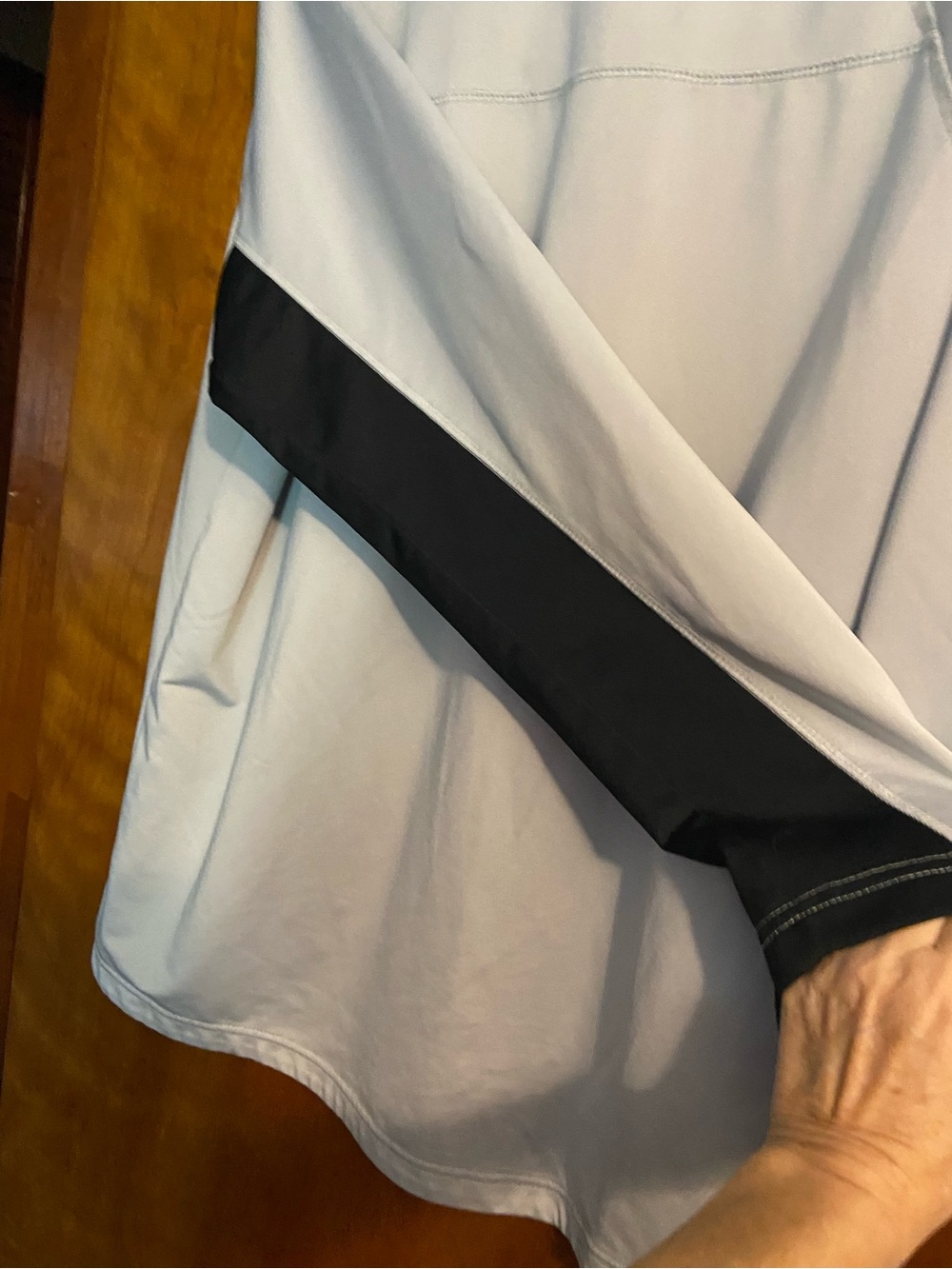 Fila Light Gray Pullover with Black Trim - Picture 4 of 4